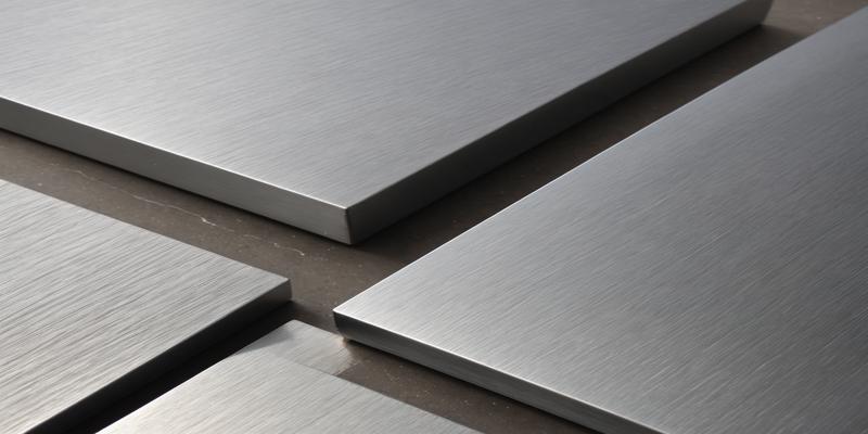Side-by-side comparison of stainless steel and galvanised wire finishes