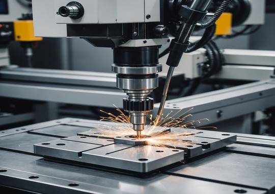 CNC wire forming machine producing precision bent wire components